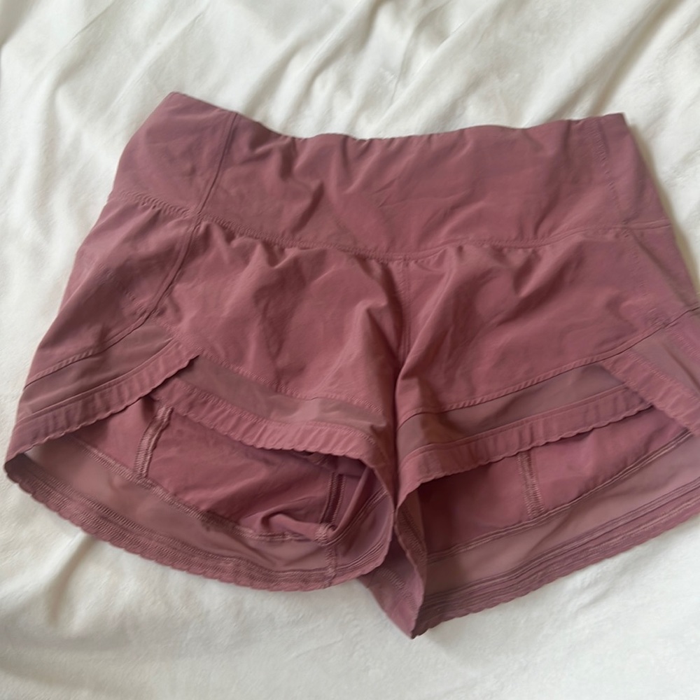 Lululemon time to sweat shorts size 2